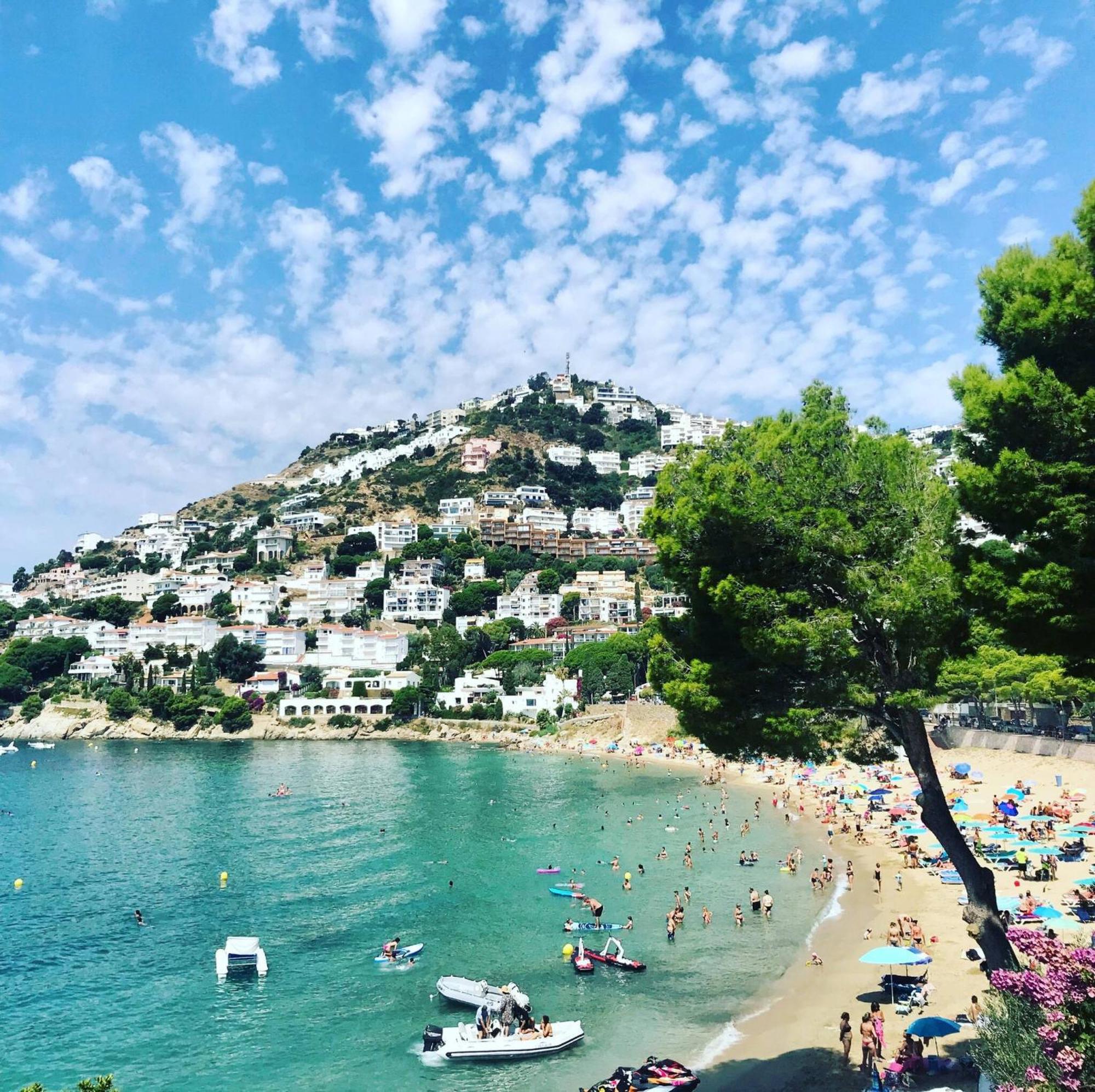 Apartamento En Roses A 2 Min De La Playa Con Vistas Al Mar Av-18 Girona Zewnętrze zdjęcie
