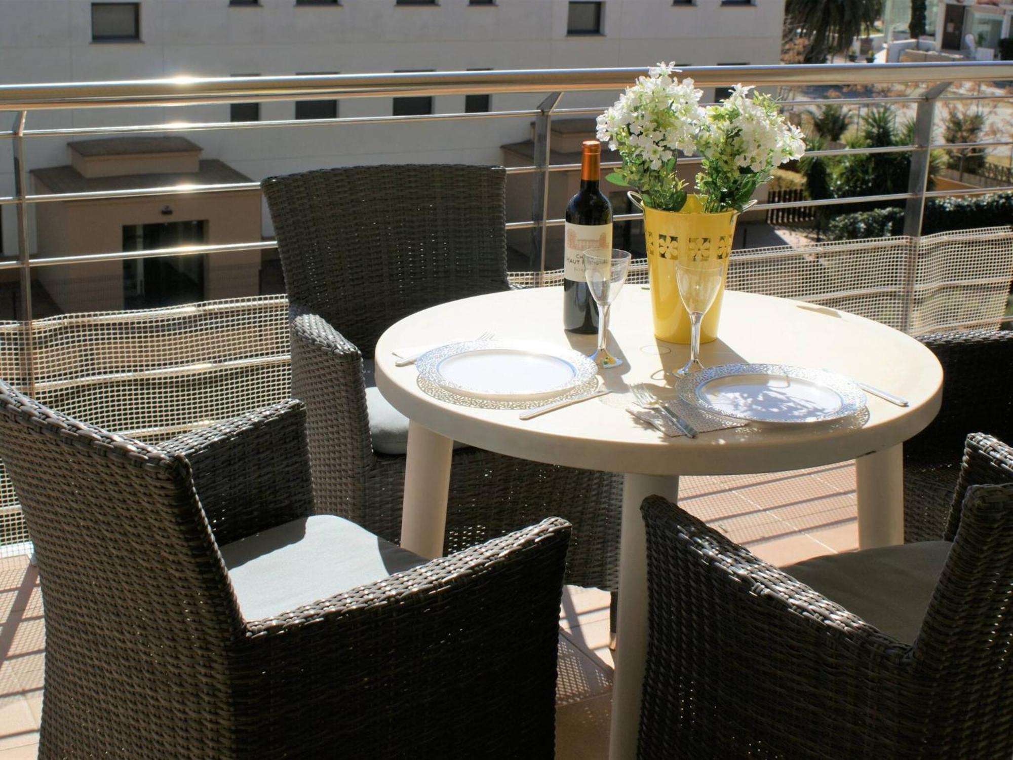 Apartamento En Roses A 2 Min De La Playa Con Vistas Al Mar Av-18 Girona Zewnętrze zdjęcie