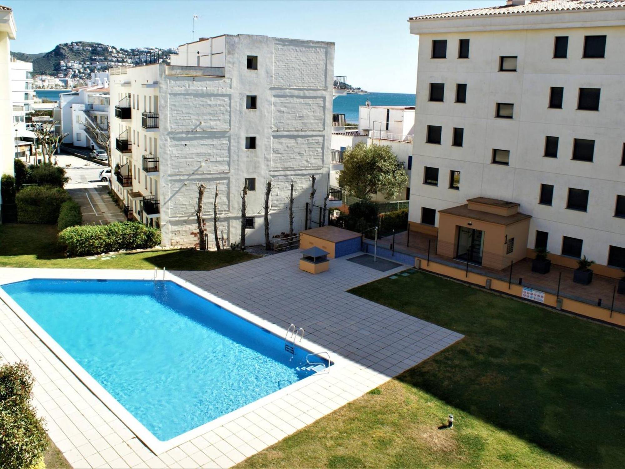 Apartamento En Roses A 2 Min De La Playa Con Vistas Al Mar Av-18 Girona Zewnętrze zdjęcie
